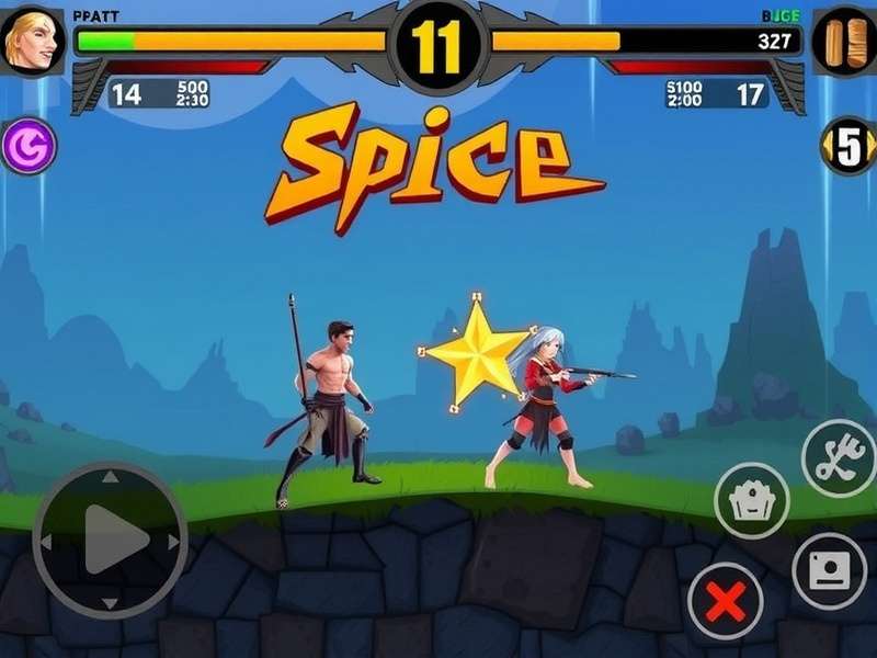 Spice Warrior Duel Gameplay Screenshot